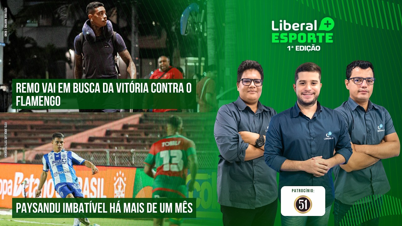 🔥 É HOJE! O PLANO DO REMO PARA PARAR O FLAMENGO | PAYSANDU IMBATÍVEL HÁ UM MÊS