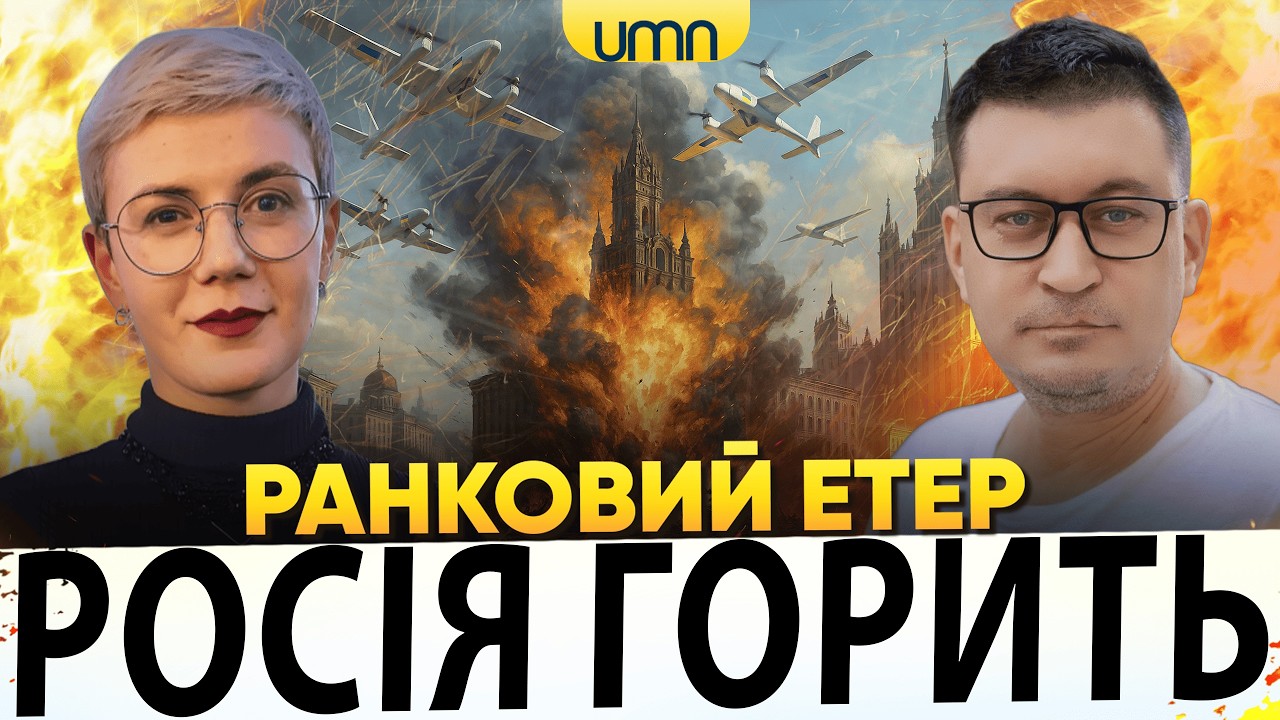 ДРОНИ НАРОБИЛИ ЛИХА В рф | США ПОСИЛЮЄ АТ@КИ НА ІРАН | Ранковий Етер | Олександр Чиж, Ірина Бало