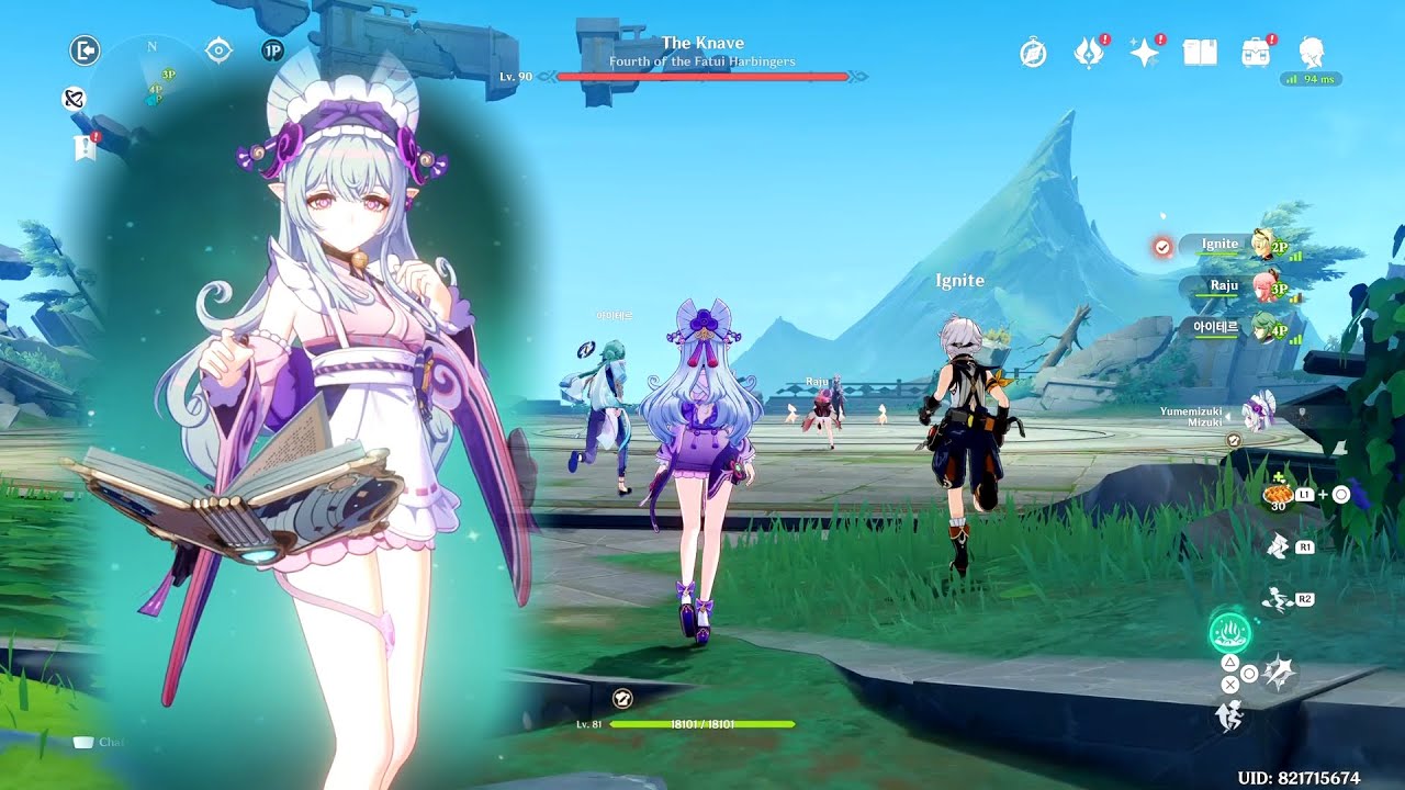 When your DPS Mizuki is ready to coop for the first time ever