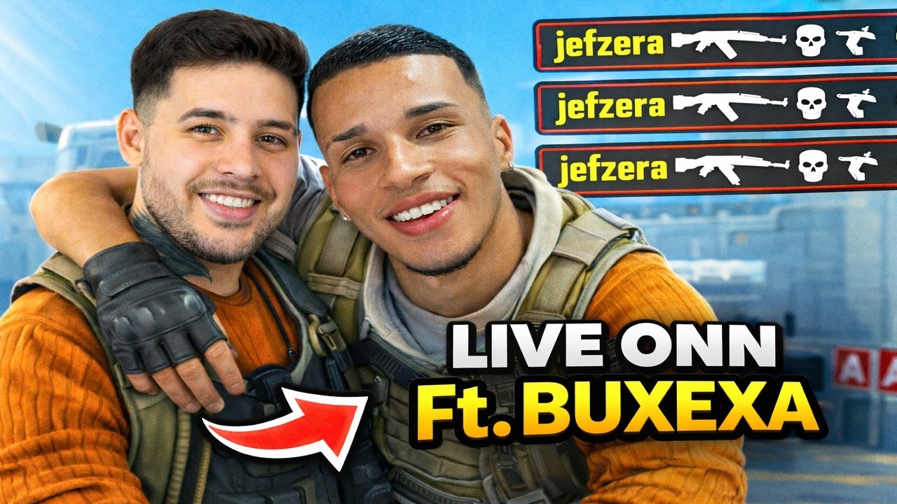 CS ATUALIZOU!!!  AO VIVO COM BUXEXA 🔥 🔴JEFZERA AO VIVO🔴