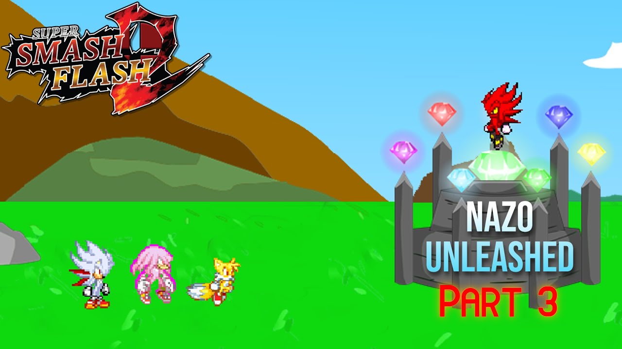 Nazo Unleashed Remade with SSF2 Mods (part 3)