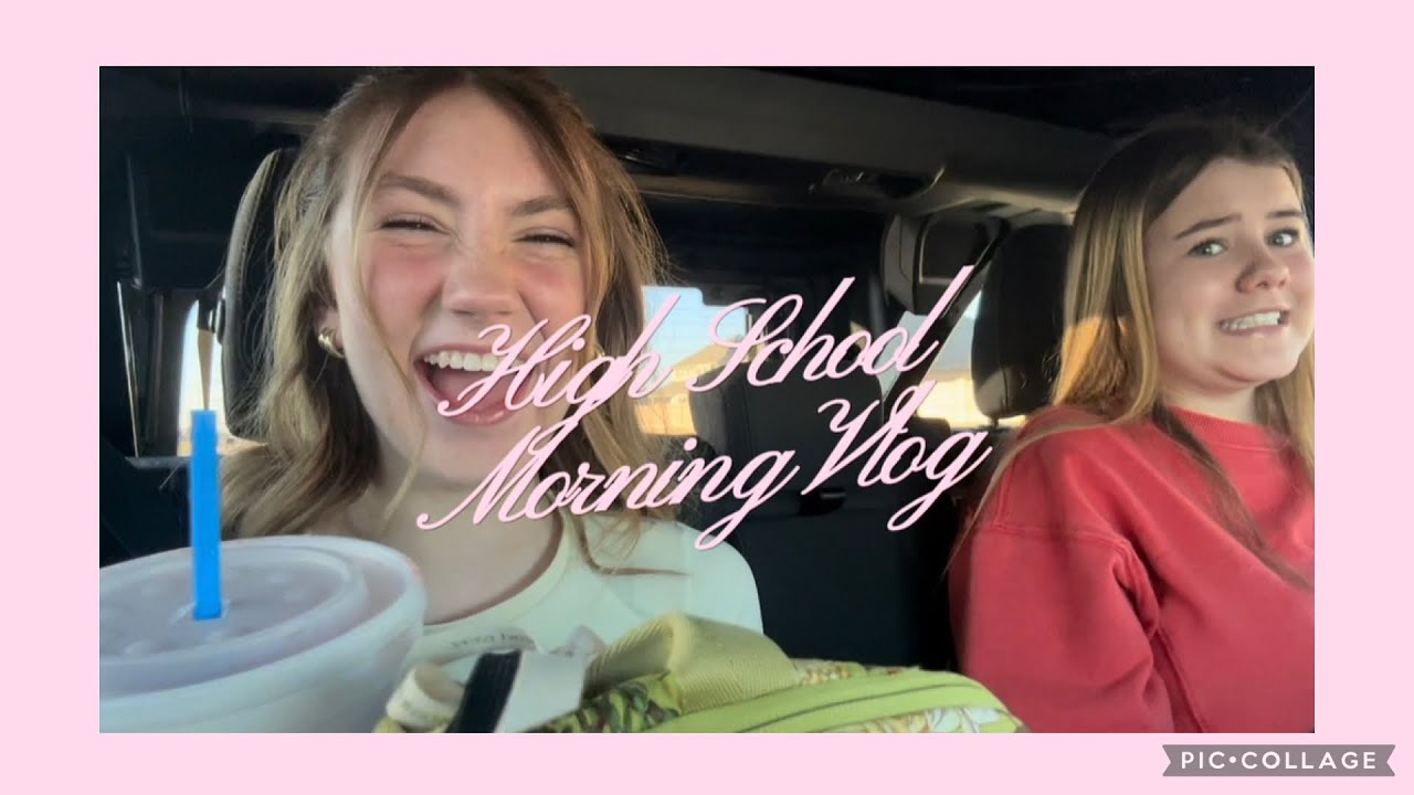 HIGH SCHOOL!!!!(morning routine vlog)💌💋🎀💅🏻💐⏰💝