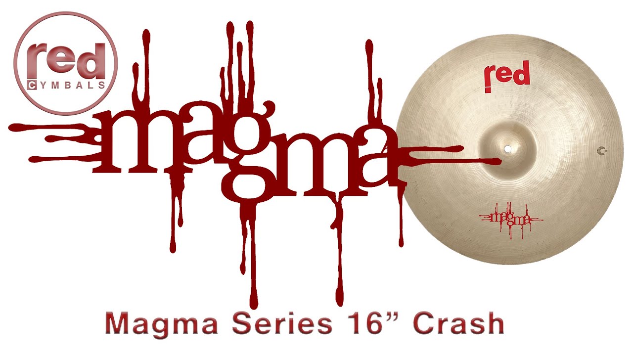 Red Cymbals' Magma Series 16