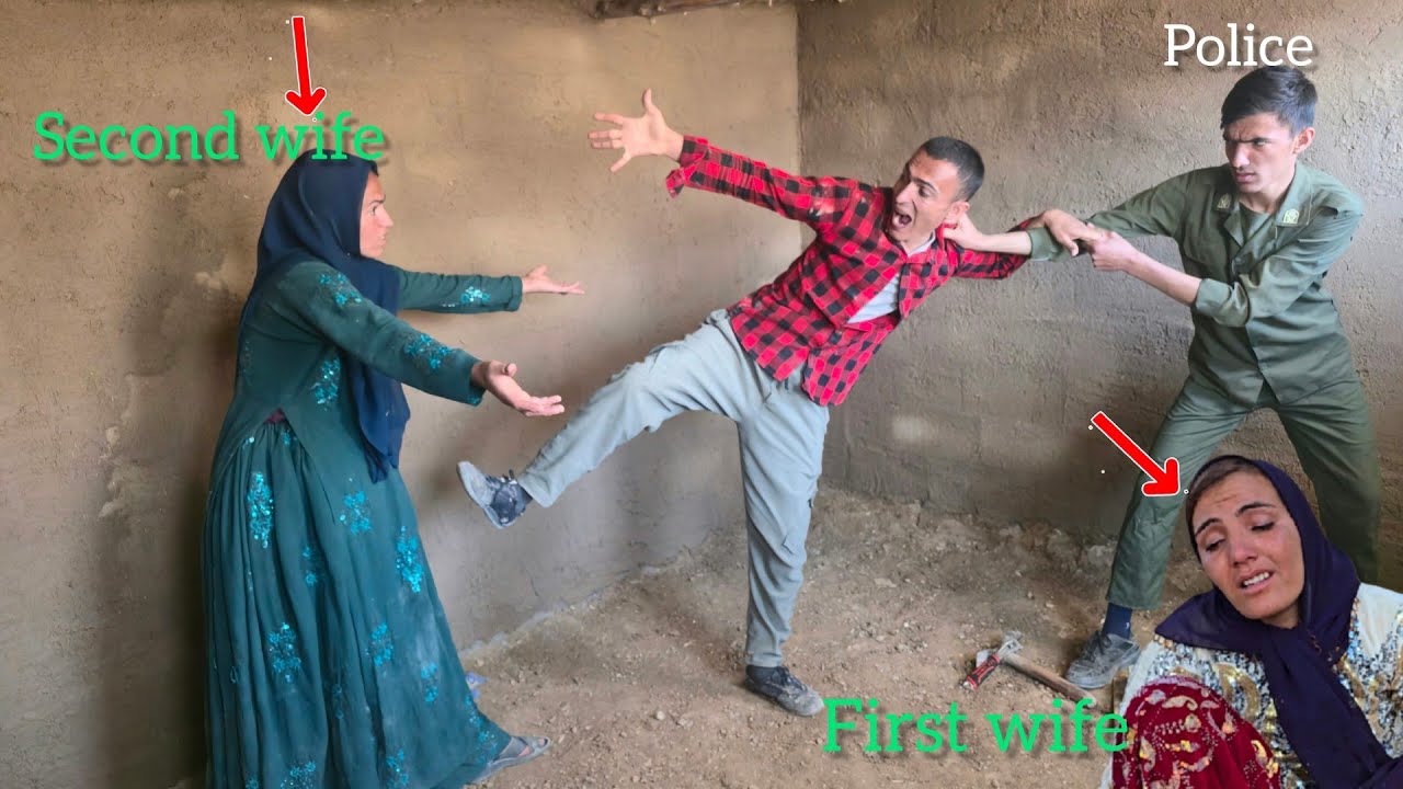 The second wife's conspiracy against the first wife and the husband's confusion