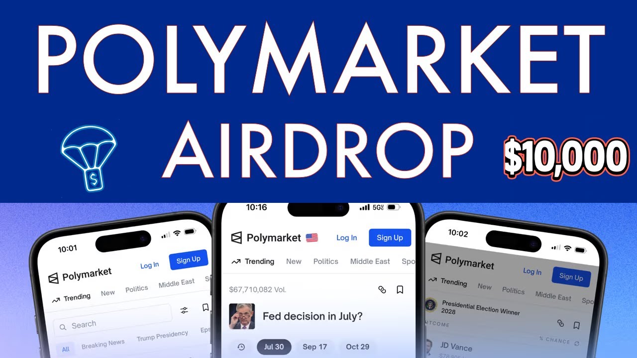 Polymarket Airdrop! Полное руководство 2025