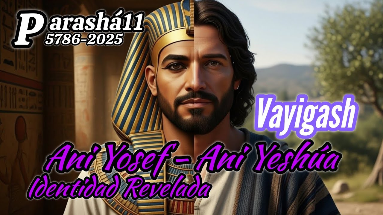 Parashá 11 Vayigash 5876-2025 | Ani Yosef, Ani Yeshúa, Identidad Revelada | Raíces Hebreas