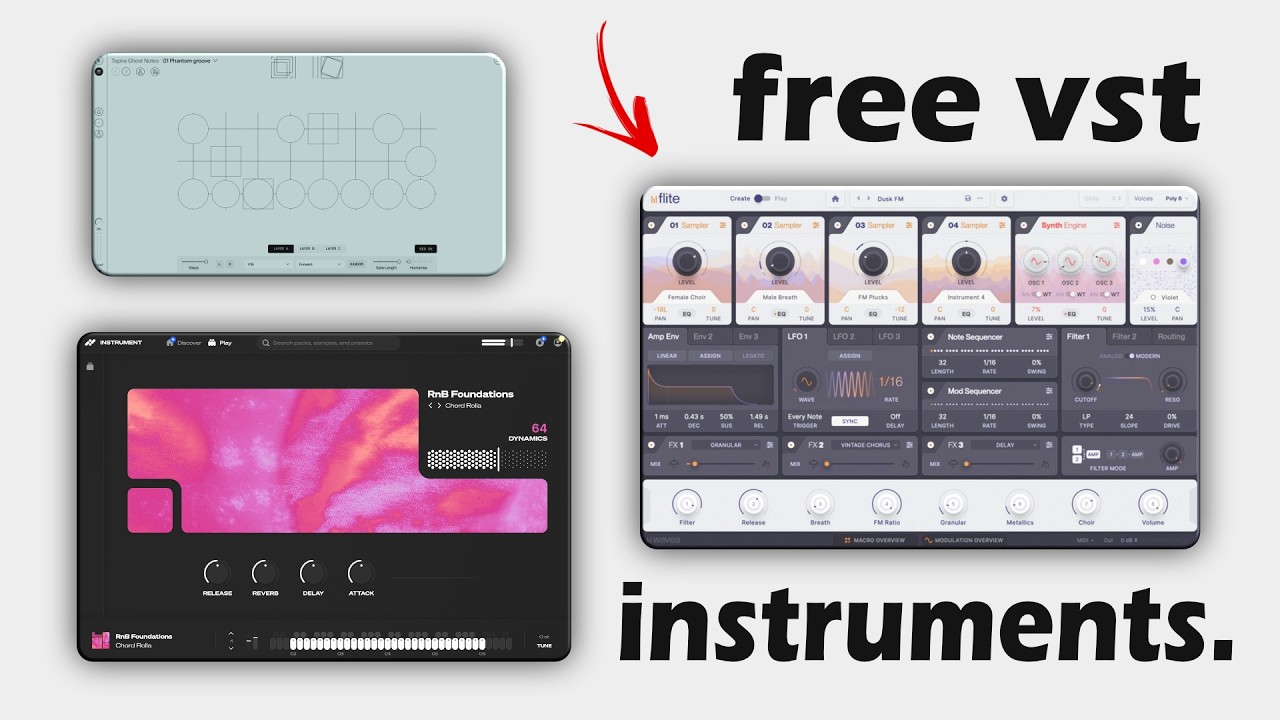 The Top FREE Instrument VSTs For 2026