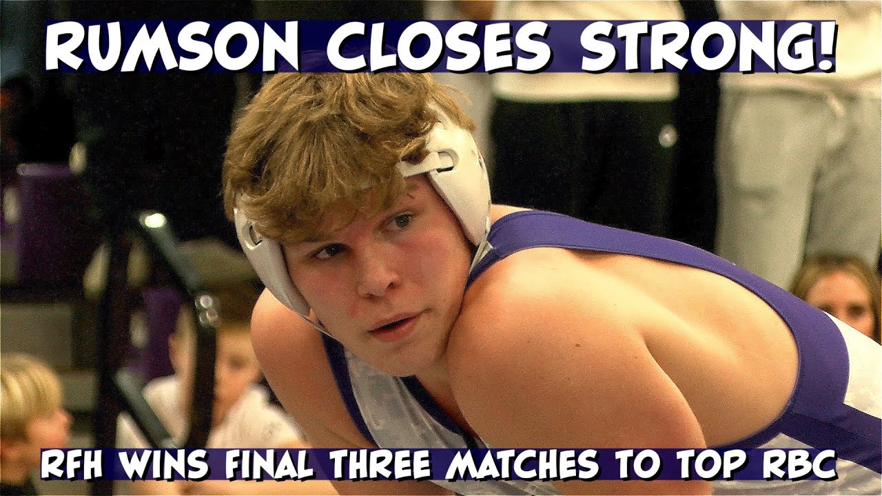Rumson Fair Haven 37 Red Bank Catholic 25 | HS Wrestling | RFH Wins Last 3 Matches
