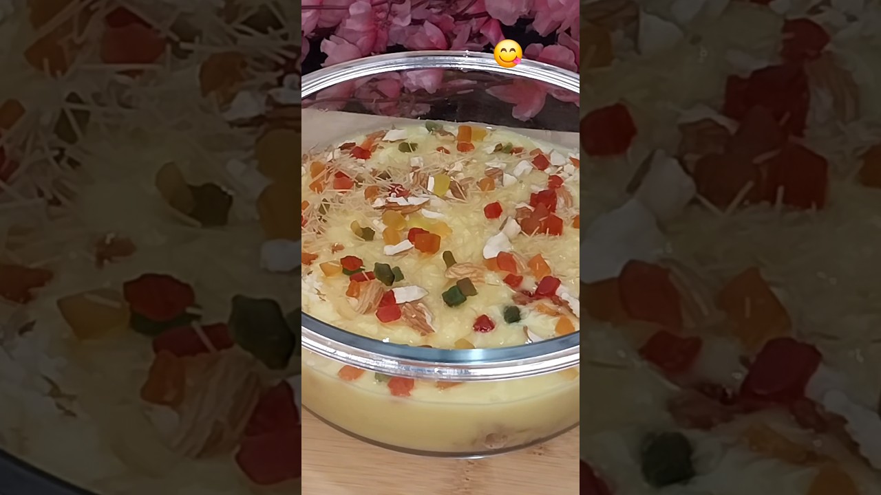 Creamy Semiya Custard 😍 Easy Dessert in 10 Minutes