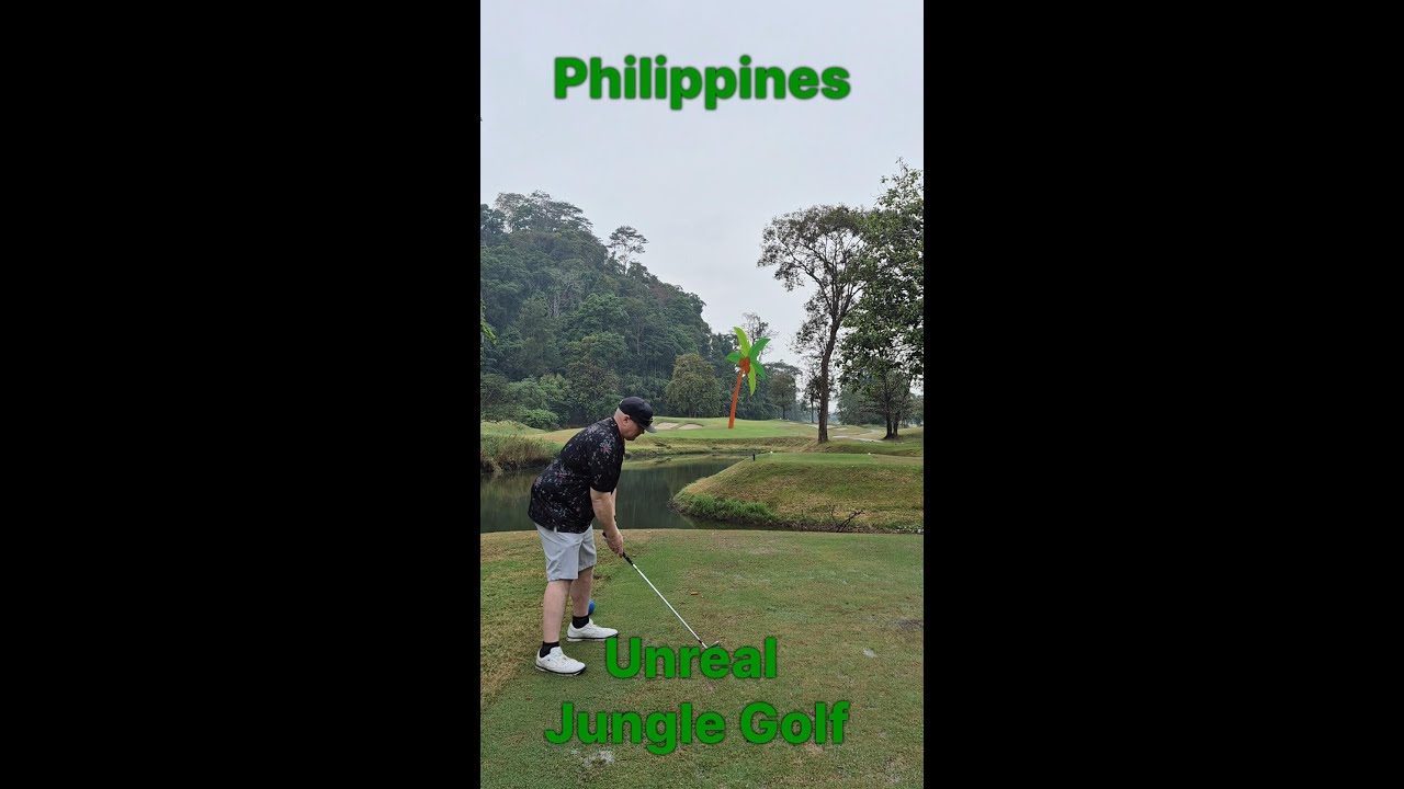 Unreal Jungle Golf #golf #philippines #golfswing #par3 #benjigolf79 #world #asia #subicbay