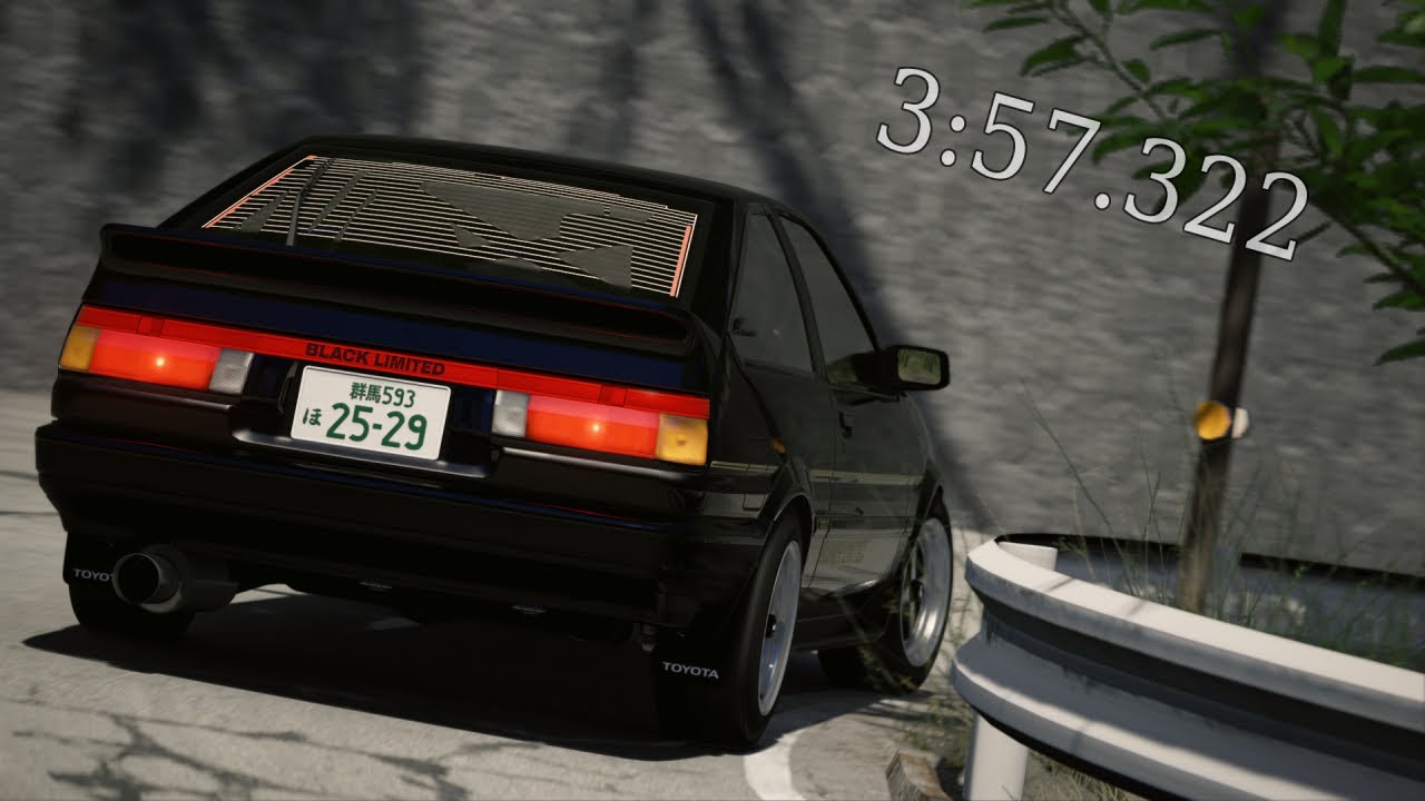 Assetto Corsa | 90s GDSP Happogahara w/ Toyota AE86 Tuned | 3:57.322