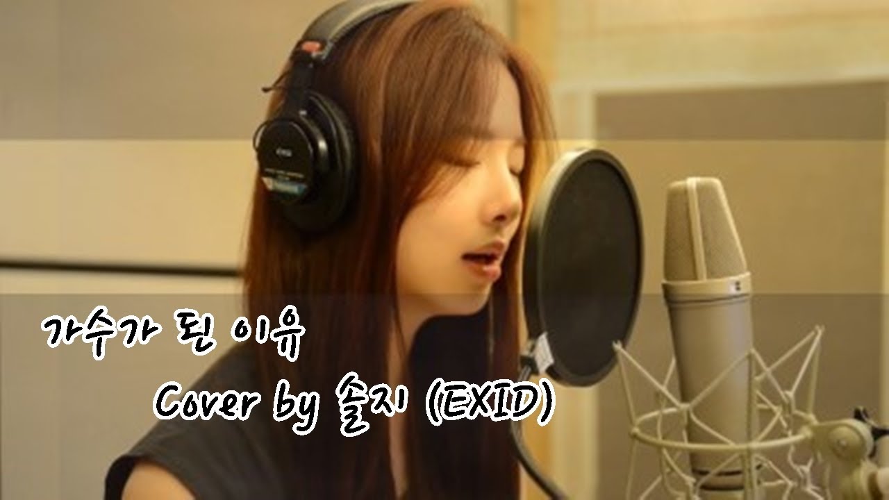 가수가 된 이유(신용재) - Cover by 솔지 (EXID) [복면가왕]