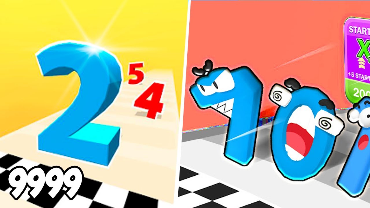 ⭐ NUMBER MASTER 3D  APK New Shape Mobile Games Walkthrough (Update Levels)