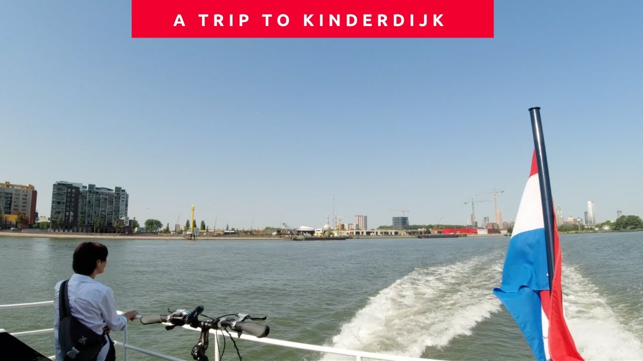 A TRIP TO KINDERDIJK USING WATERBUS, NETHERLANDS 🇳🇱