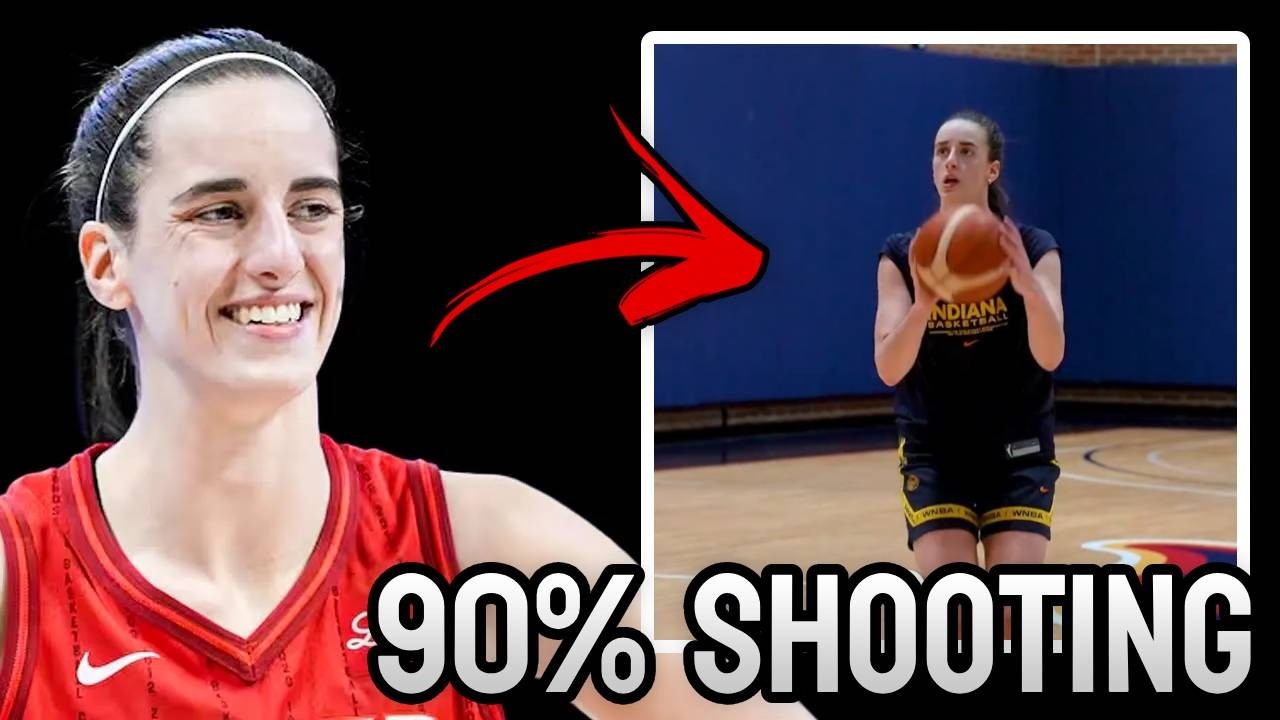 Caitlin Clark Shoots 90% In New OFFICIAL Fever Workout Footage...