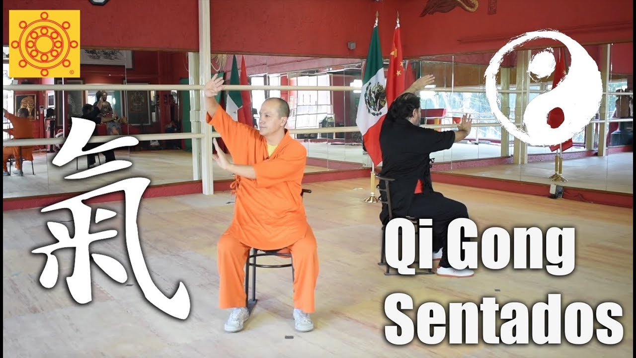 Clase de Qi Gong (chi Kung) Sentados para personas en silla de ruedas o rehabilitación.Segunda Parte