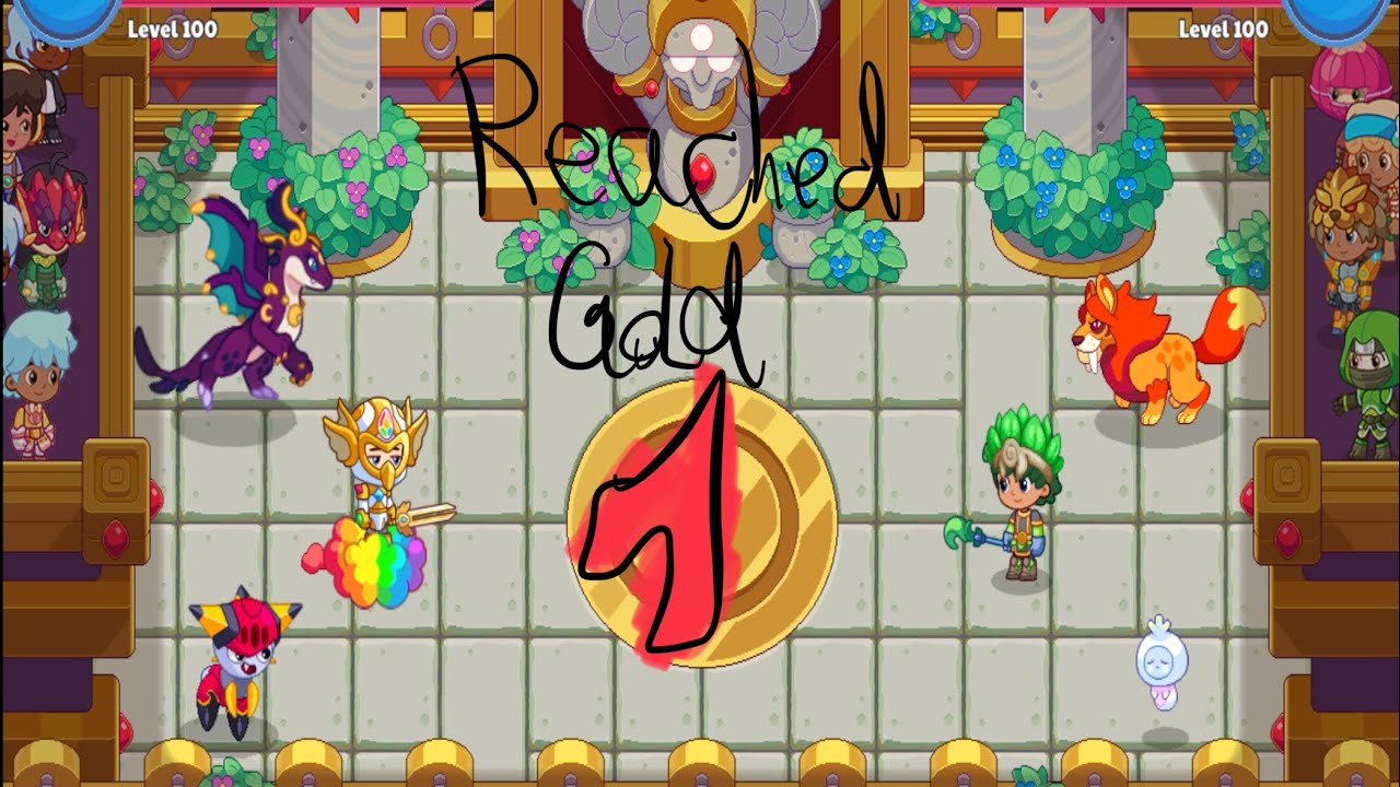 Arena Battle reached Gold 1