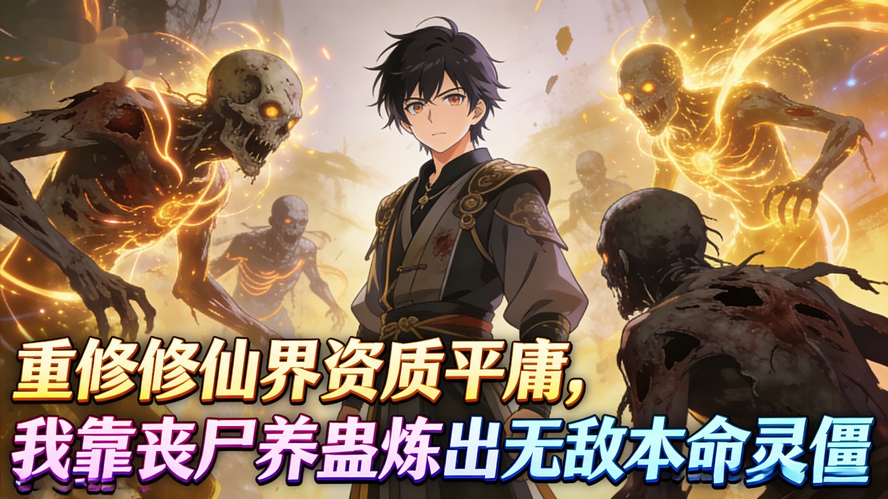重生修仙界资质平庸，我靠丧尸养蛊炼出无敌本命灵僵。资质不够，丧尸来凑！炼出灵僵横扫魔宗。#小說推薦 #逆襲 #重生 #玄幻 #修仙 #種田 #年代小說 #都市 #漫畫 #劇情 #動漫