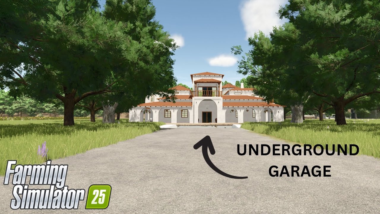 Underground Garage Tutorial (Console FS25) 