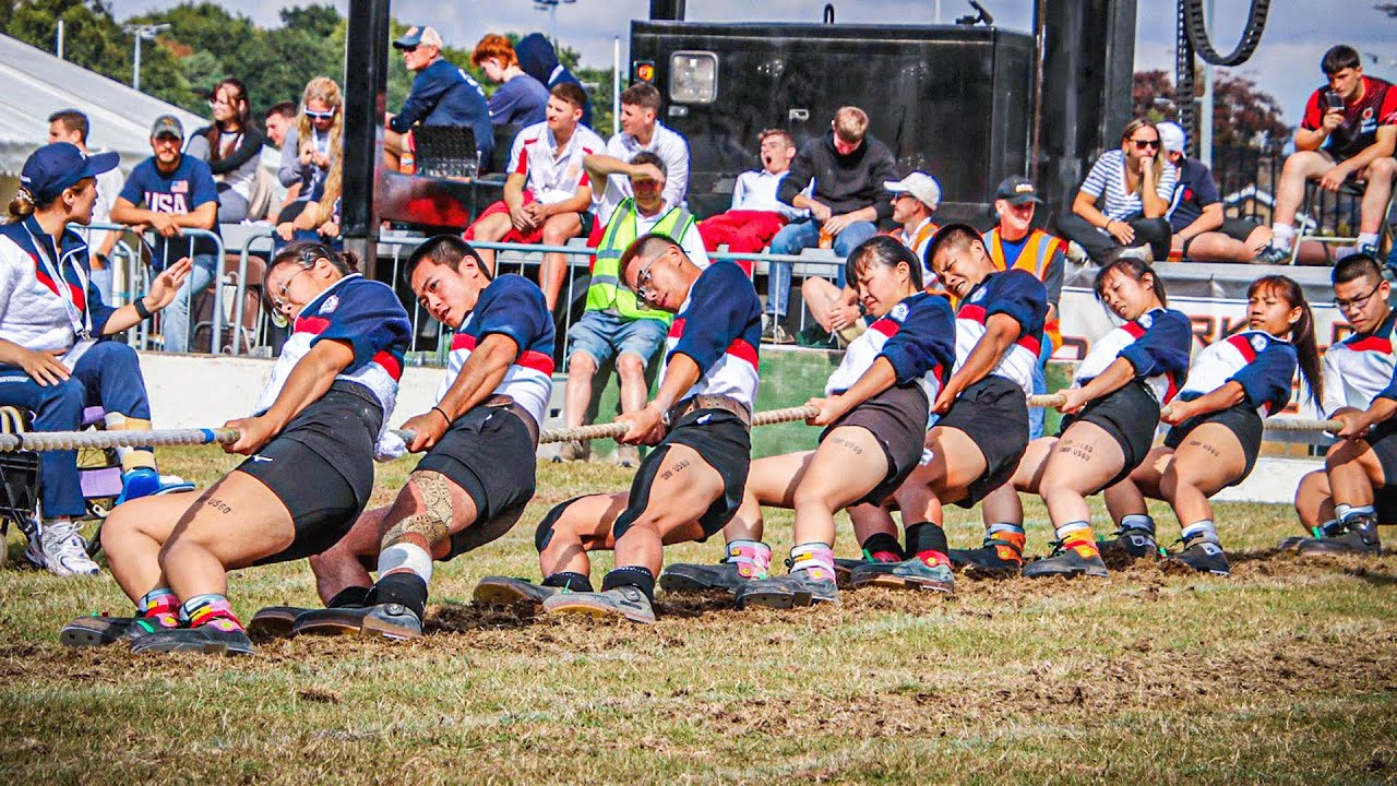 Chinese Taipei Conquers the World Again! 🌍 Junior Mixed Final vs South Africa | Tug of War 2025