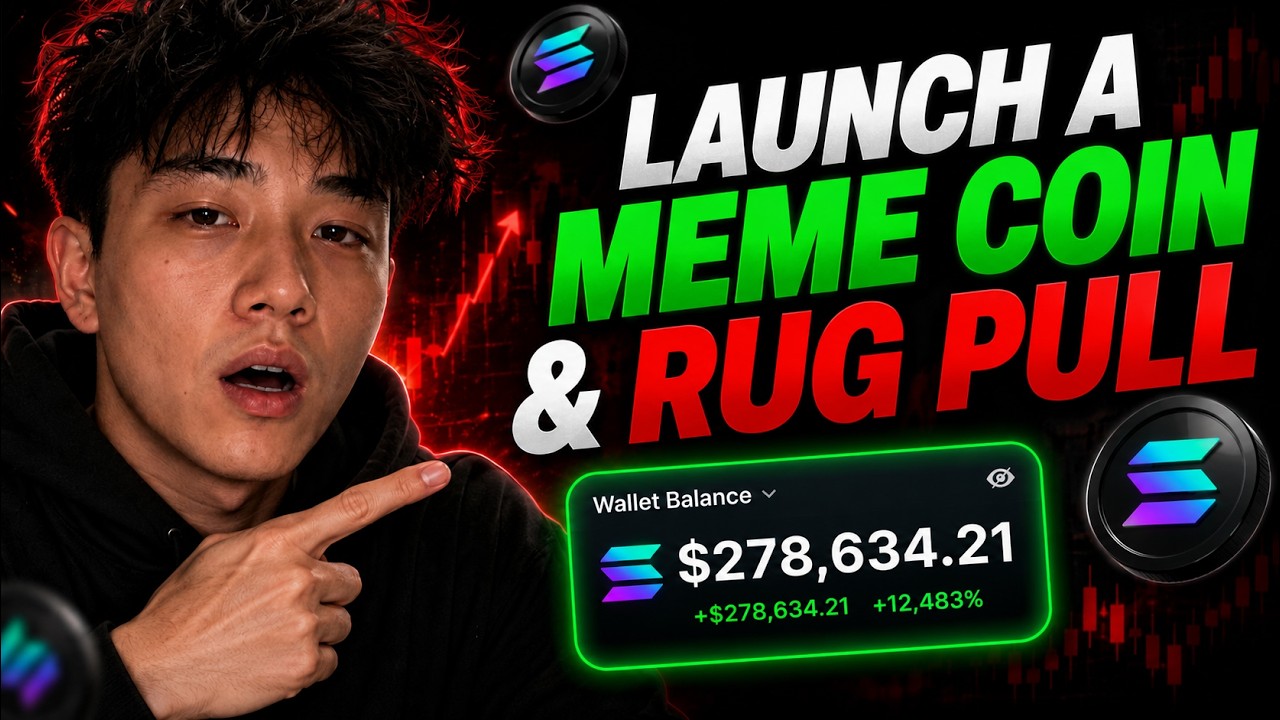 How I Easily RUG PULL a Meme Coin in 10 Minutes (SECRET METHOD)