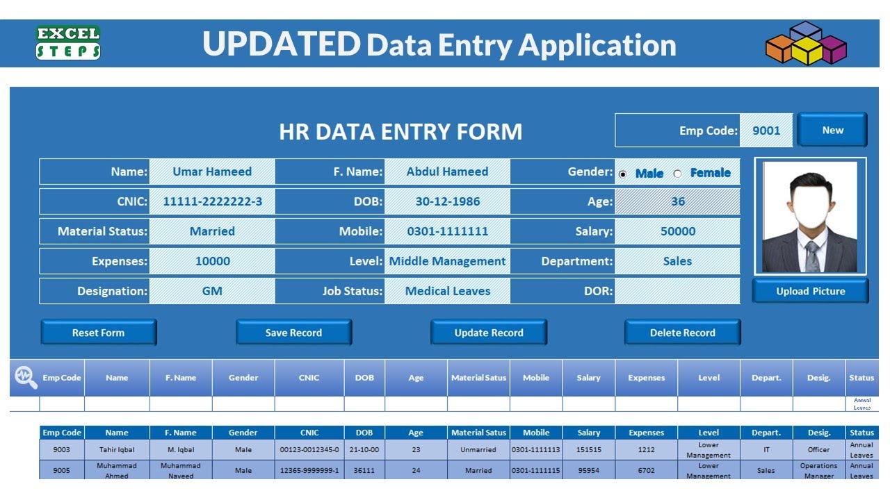 Excel VBA Tutorial: Building a Powerful Automated Data Entry Application Without UserForm | Demo