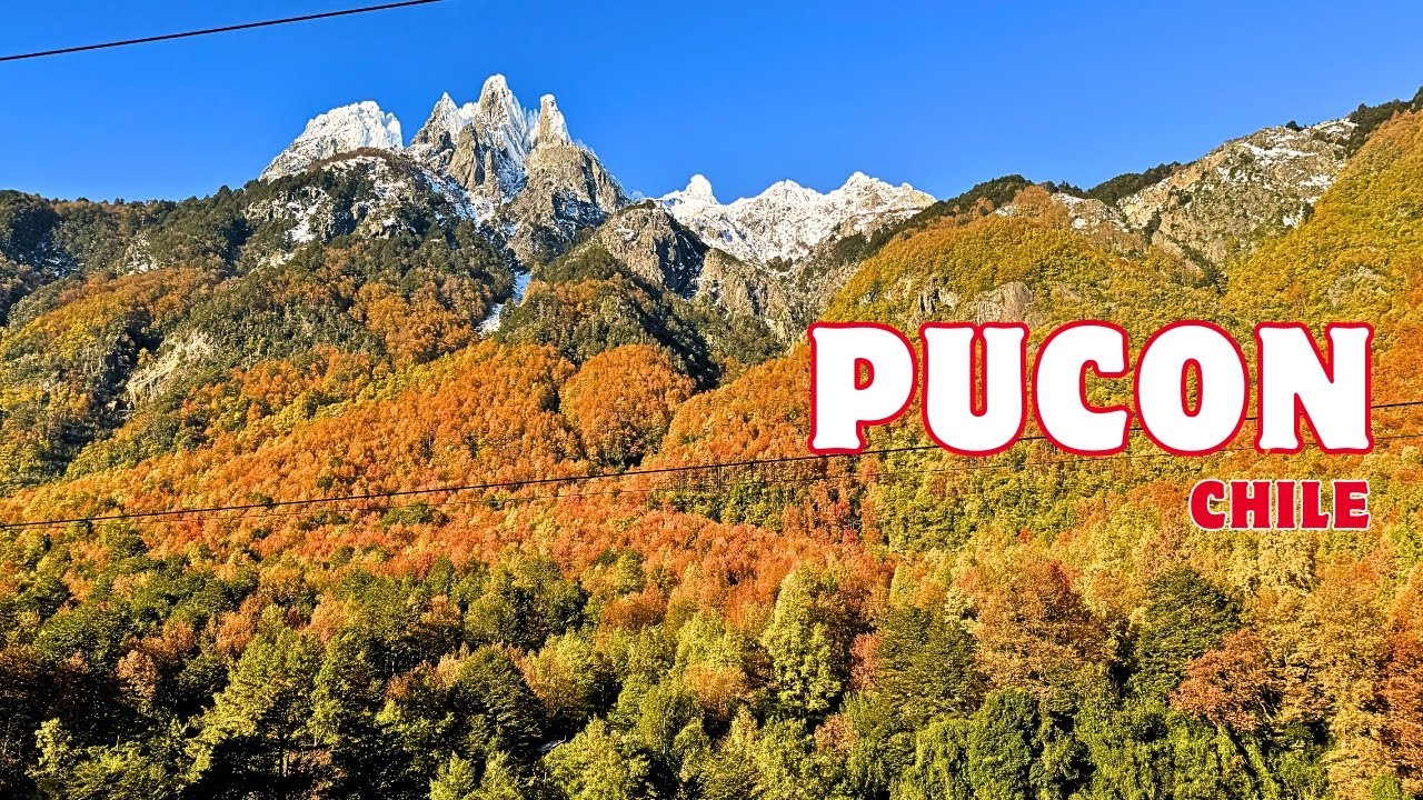 PUCON. Lo Mas Visitado de Chile? V0025.                            #travel #viral #patagonia #pucón