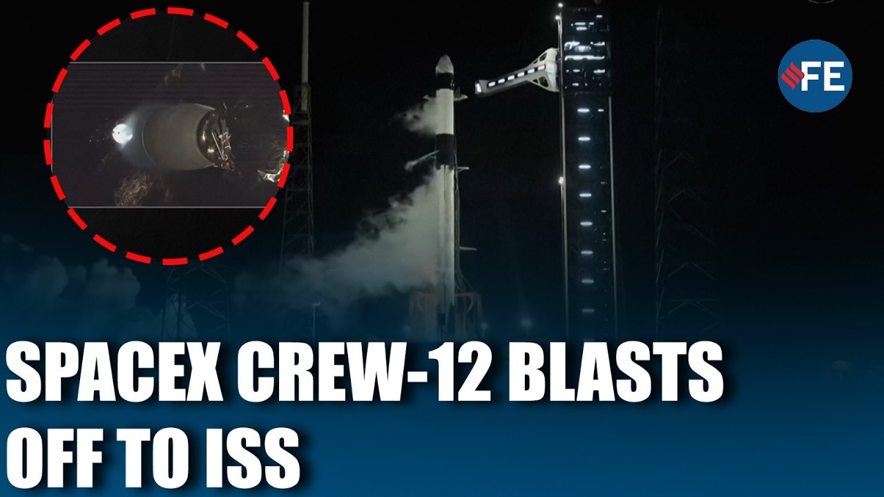 MOMENT: SpaceX Rocket Launches To International Space Station