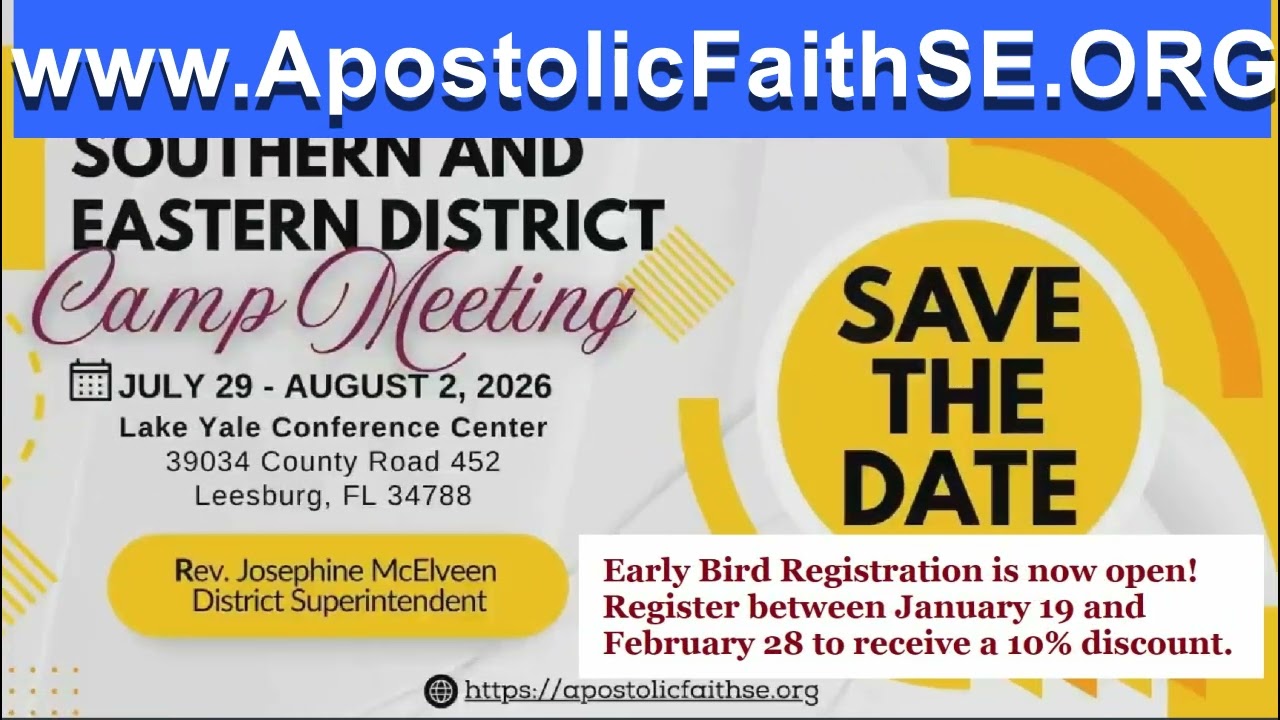 Early Bird Registration