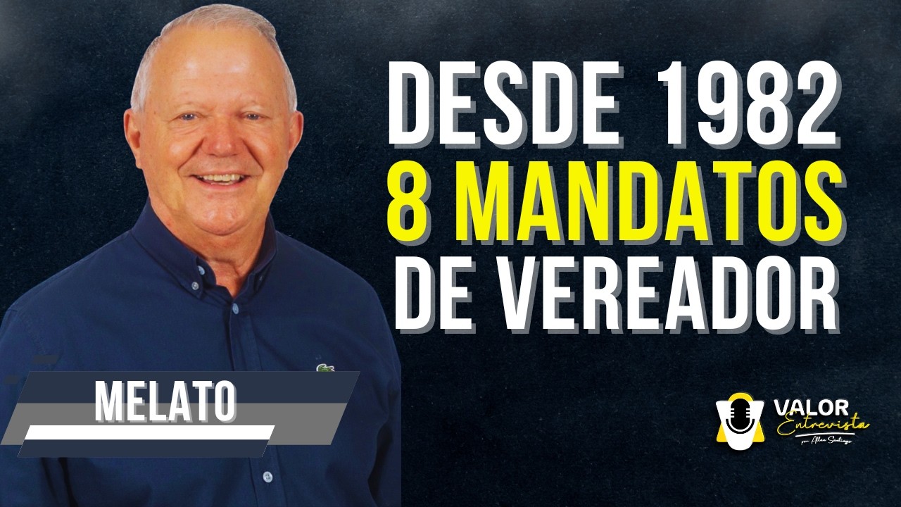 Melato: 8 Mandatos e Uma História na Câmara de Gaspar.