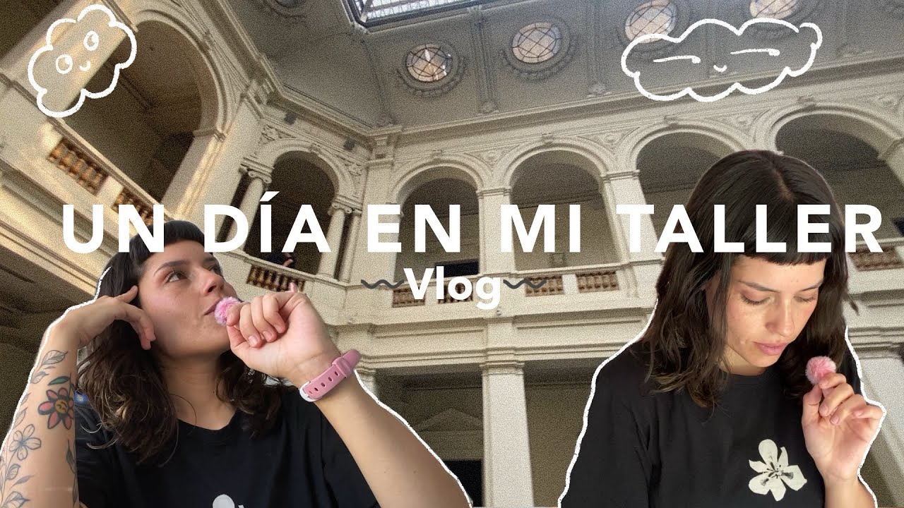 Vlog de artista/ Proceso de pintura, salidas al museo y envíos de obra ✨