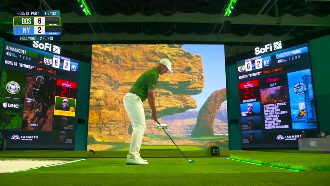 TGL HIGHLIGHTS: Boston Common Golf vs. New York Golf Club ⛳ | TGL on ESPN