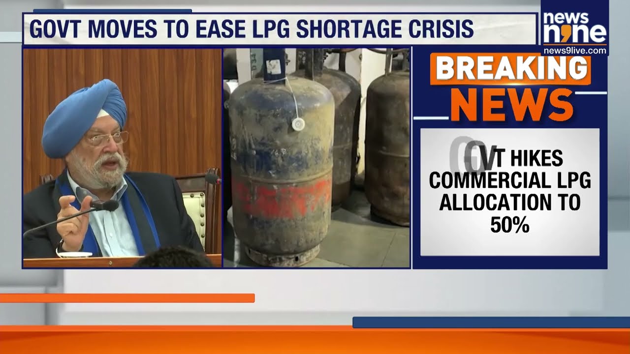 Centre Boosts Commercial LPG Supply to 50% Amid West Asia Crisis