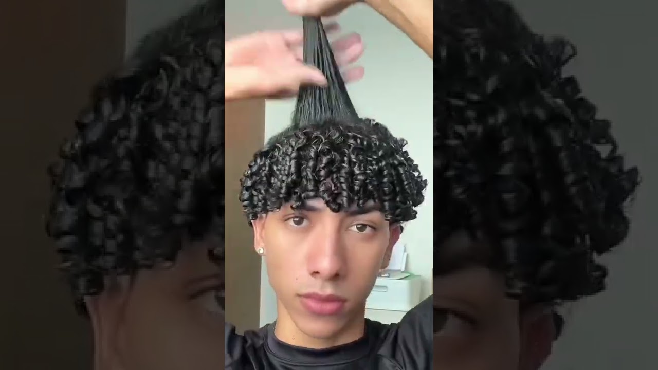 FINALIZA&Ccedil;&Atilde;O TESOURINHA ✂️ cachos super definidos e mais naturais