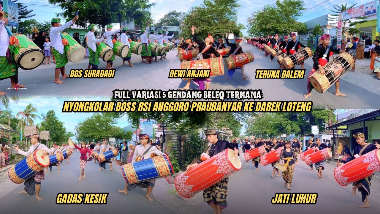 BOSS RSI ANGGORO!! || NYONGKOLAN TERMEGAH DARI PRAUBANYAR KE DAREK BERSAMA 5 BARUNGAN GENDANG BELEQ