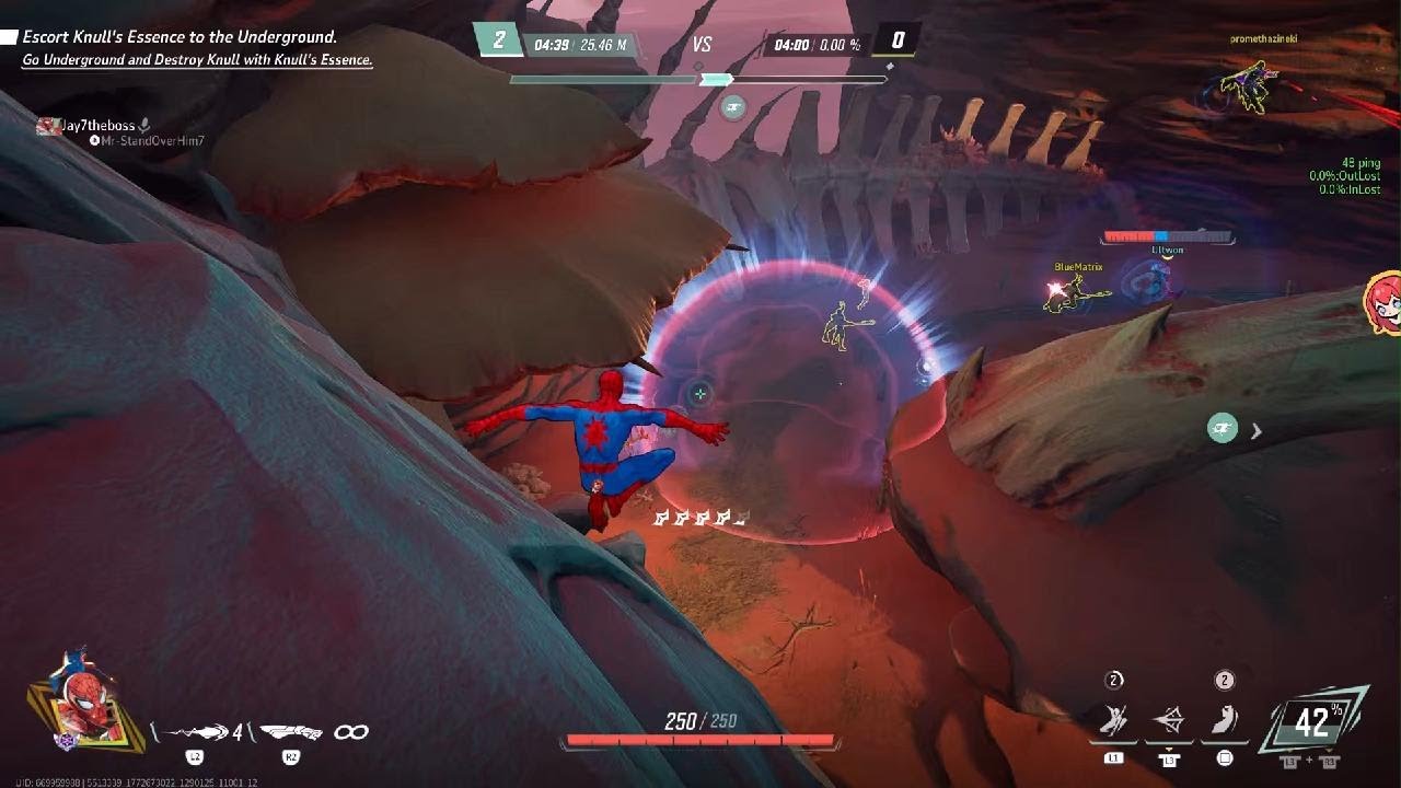 Gm spiderman dominants team