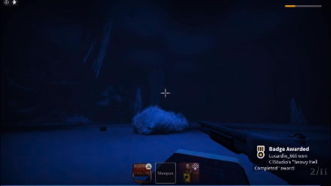 Completing Snowy hell -The mimic Roblox