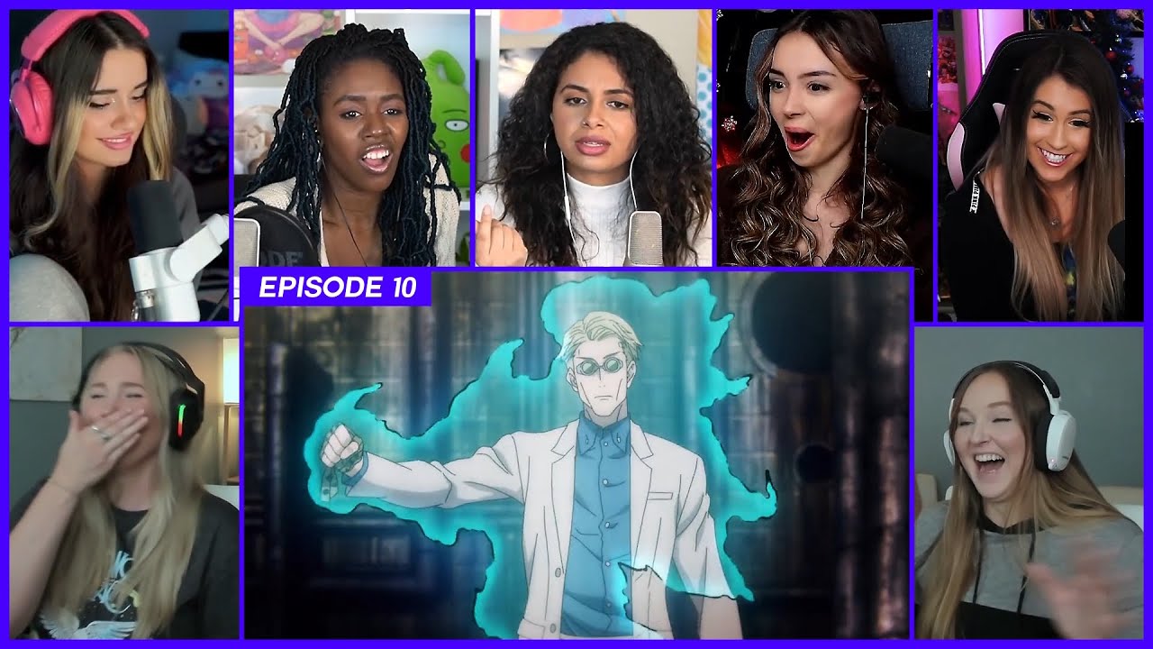 [GIRLS REACT] Nanami vs Mahito | JJK Ep 10 Girl Reaction Mashup