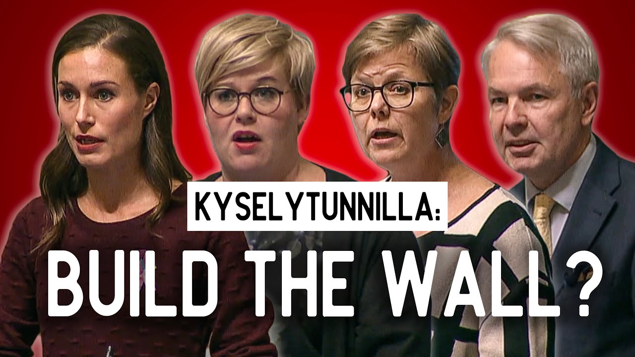 Suomen ”Build the Wall” -keskustelu alkoi! Eduskunnan kyselytunti 29.9.2022 | Marin ja Mikkonen