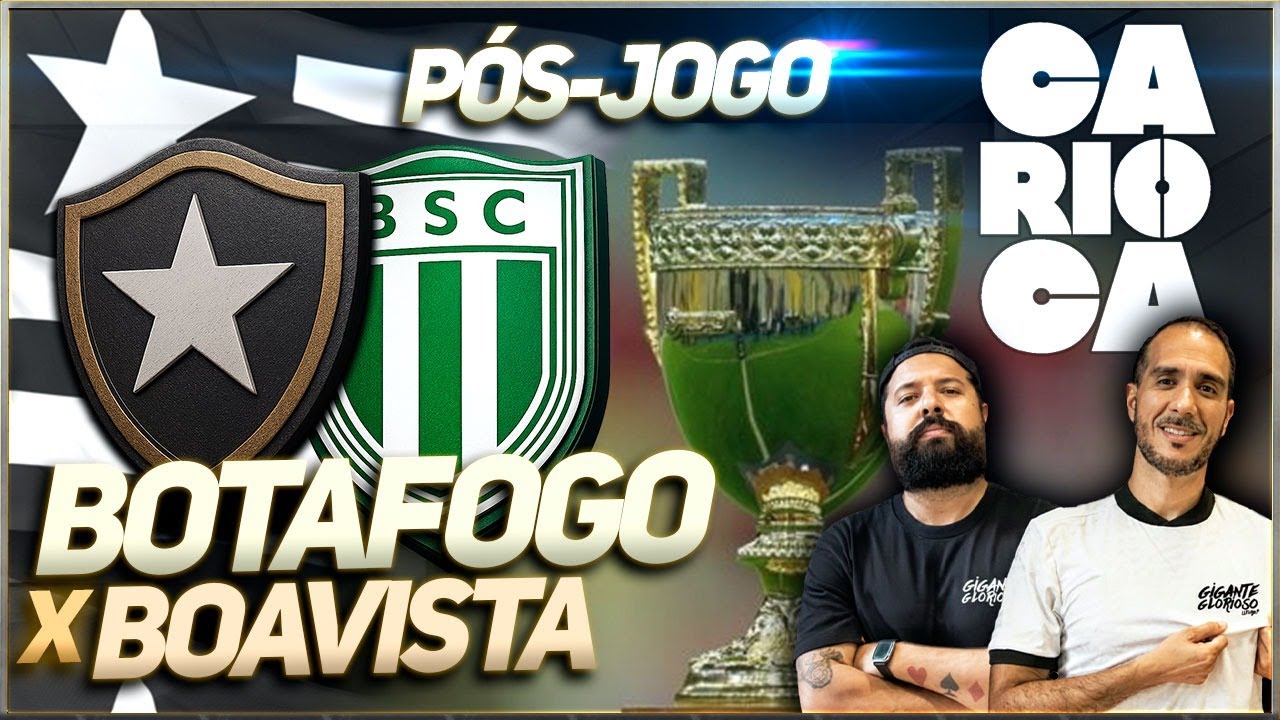 PÓS-JOGO: BOTAFOGO X BOAVISTA | NEGOCIAÇÃO COM JÚNIOR SANTOS | ARES X TEXTOR CONTINUA