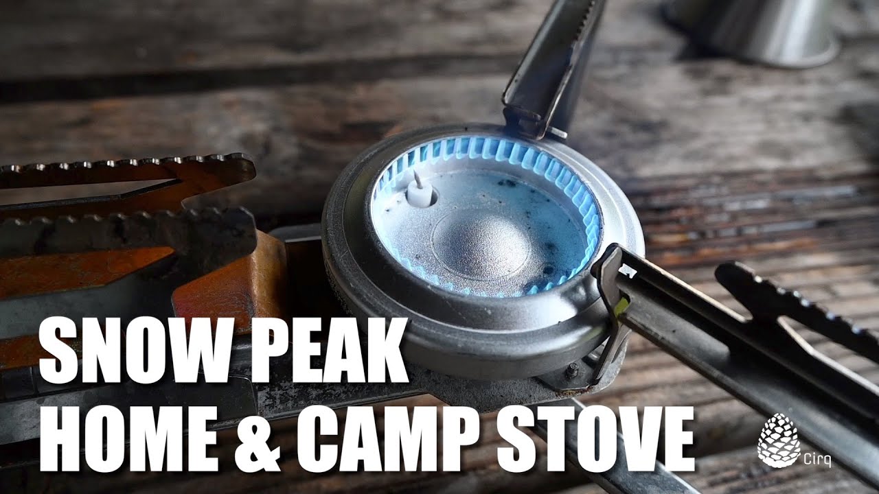 Snow Peak Home & Camp Burner Camp Stove - Set Up, Lighting, and Use