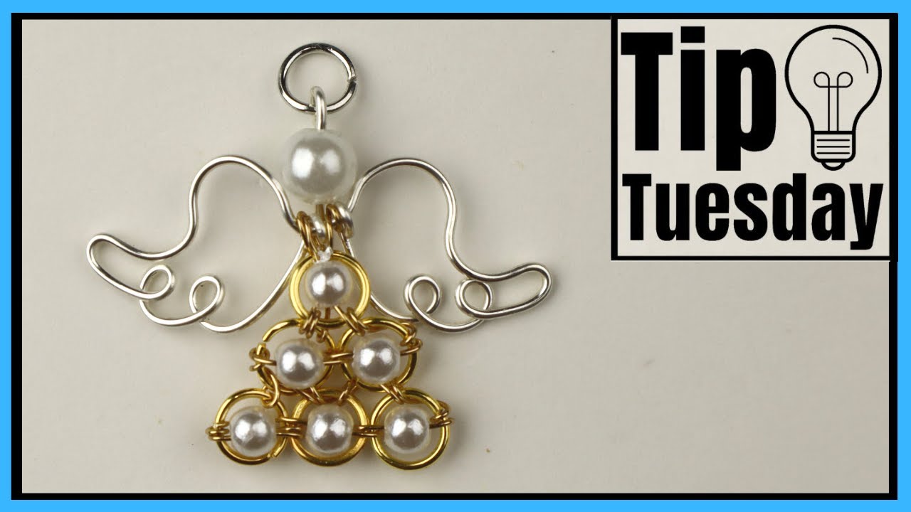Modified Chainmaille Angel Pendant Tutorial