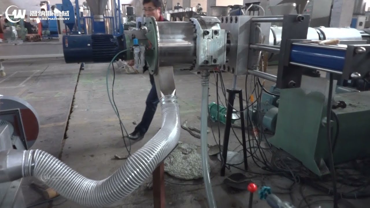 Side Force Feeding Plastic Granulator - Winners Machinery