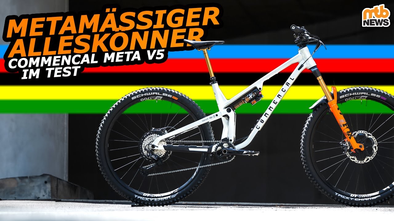 COMMENCAL META V5 im Test: Was kann das WM-Siegerbike? 🌈