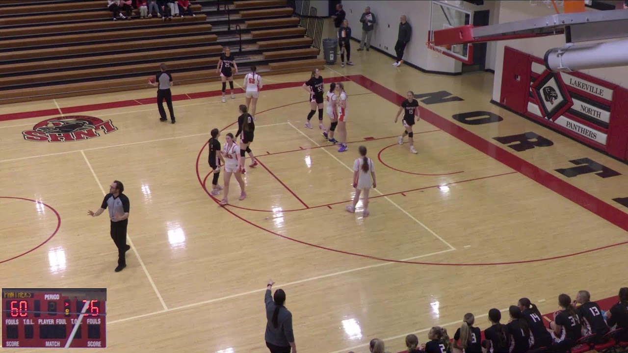 Lakeville North JV vs Farmington High School Girls' JuniorVarsity Basketball
