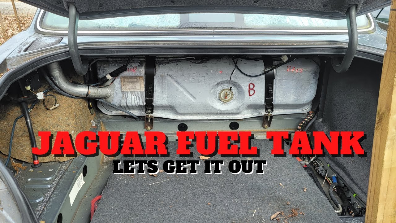 Jaguar Fuel Tank Removal