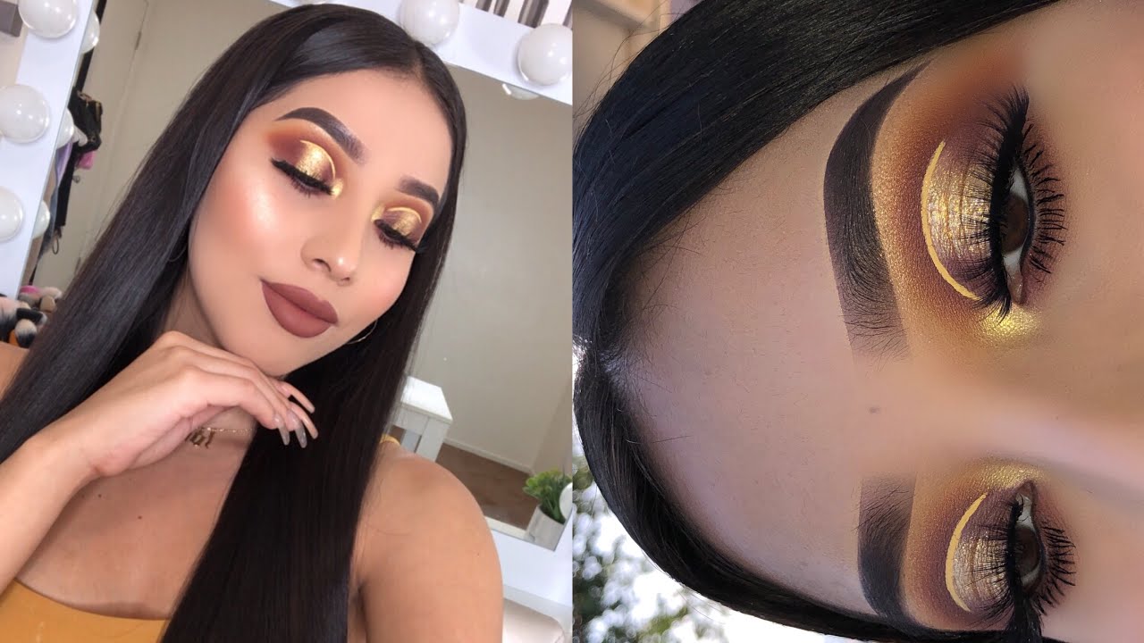 GOLD HALO EYE ✨💛| Jocy Reyes