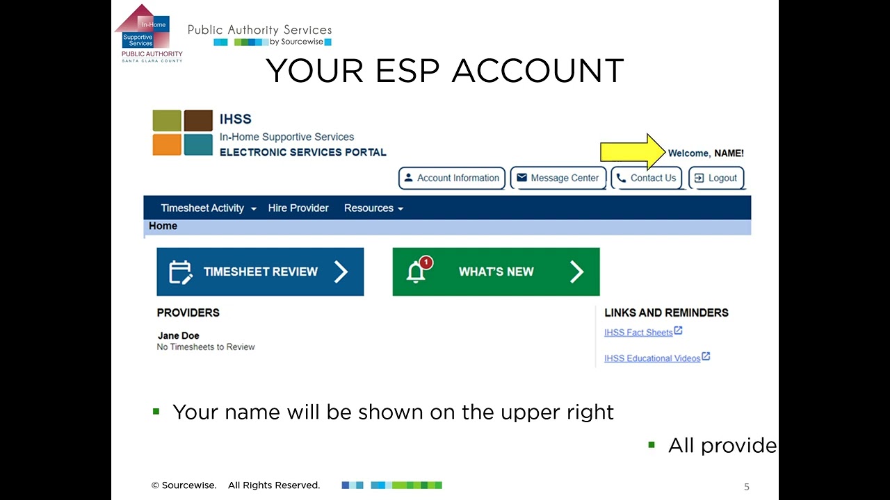 ESP Recipient Video 4: Hire an IHSS Provider