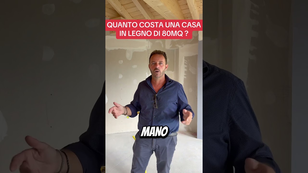 Quanto costa una casa in legno chiavi in mano di 80MQ?contattami a: Info@dptradeconsulting.com #casa