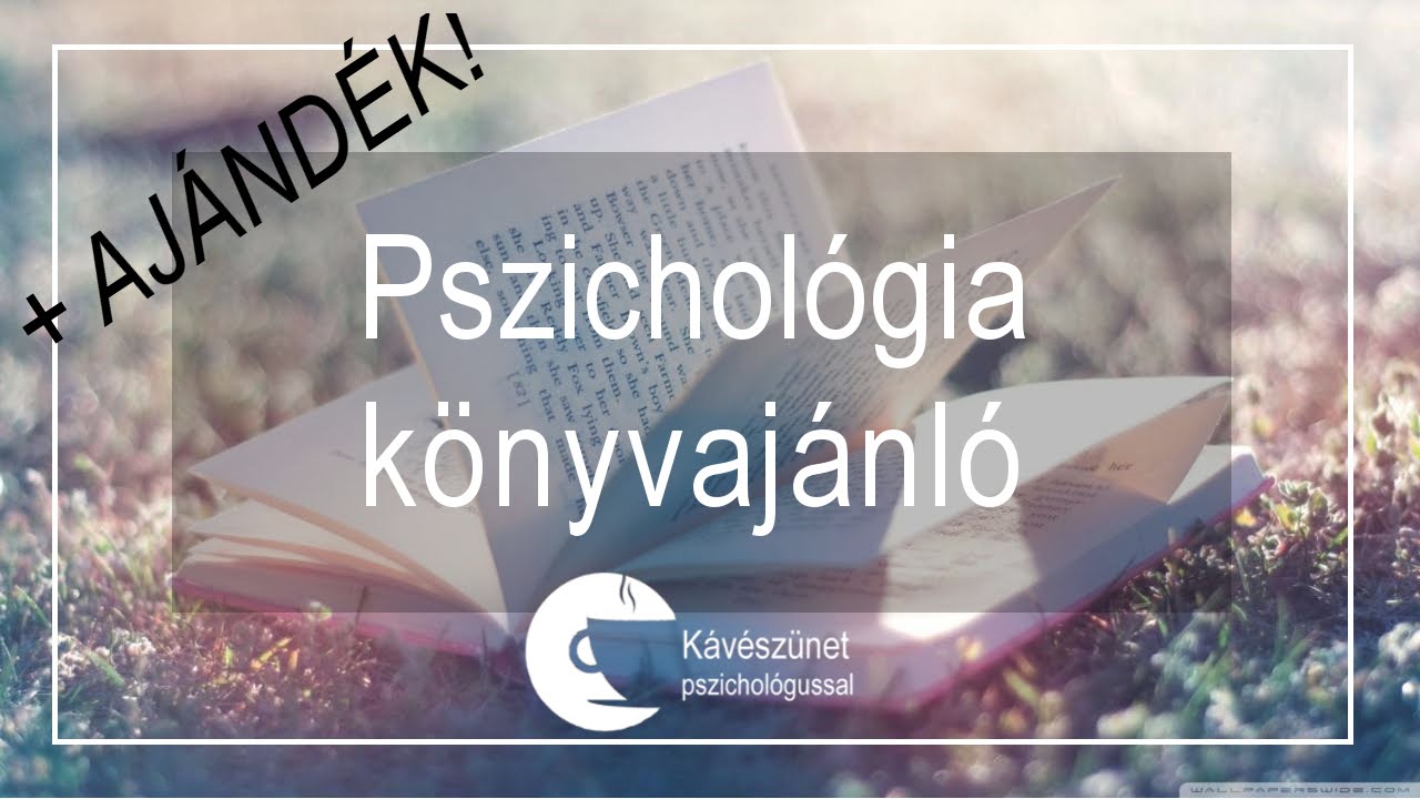 Pszichológia könyvek  + AJÁNDÉKOK!!! || Kávészünet pszichológussal